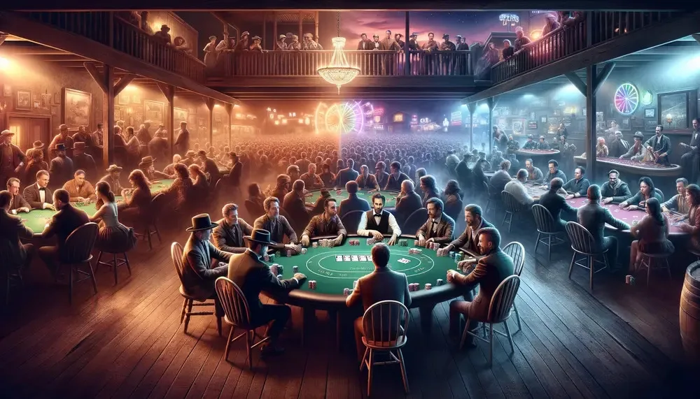 The rise of poker tournaments