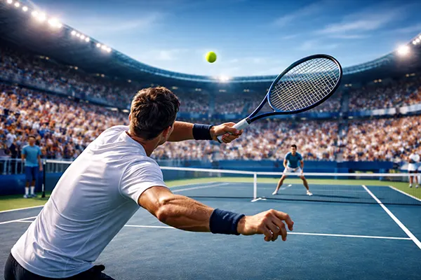 Tennis tie-break moment
