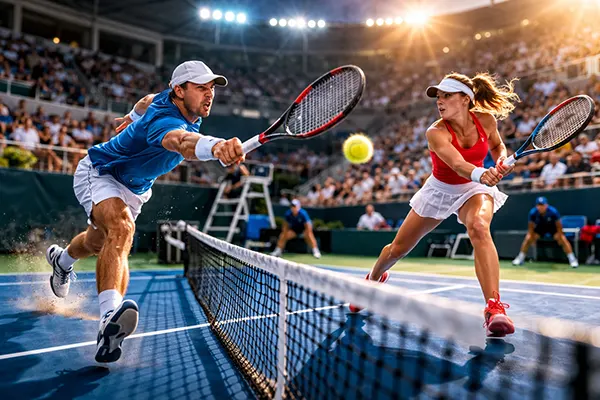 Tennis tie-break moment