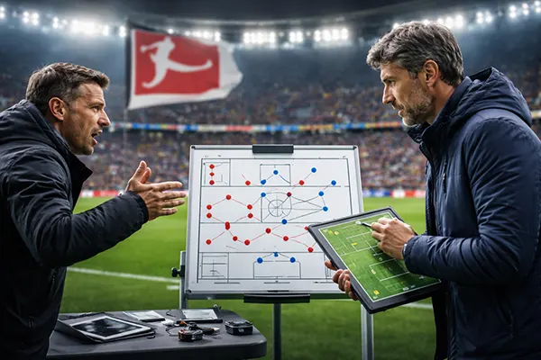 Bundesliga tactical board